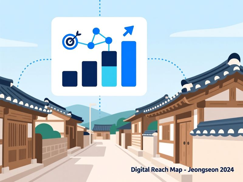 화암면 홈페이지 광고 운영 사례