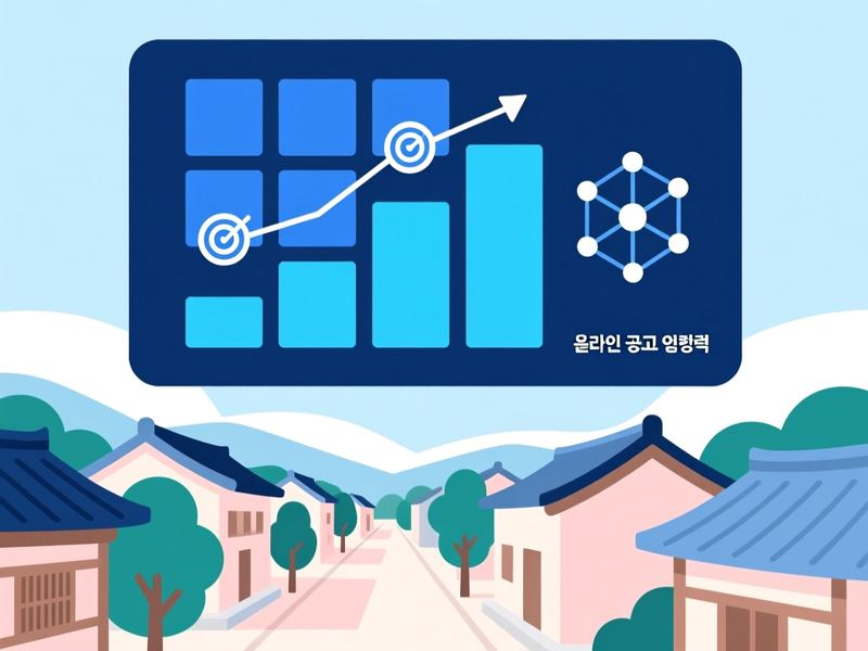 원동면 홈페이지 광고 운영 사례