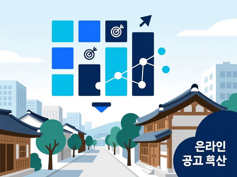 북산면 홈페이지 광고 운영 사례
