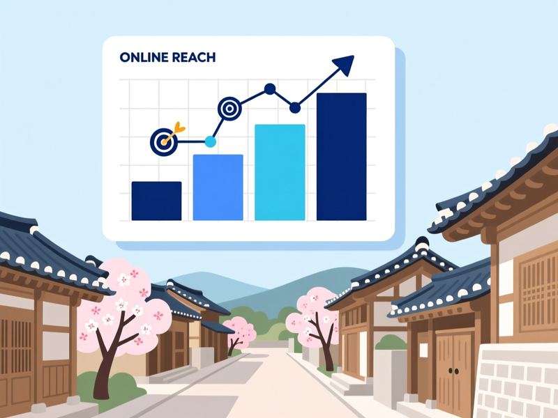 강림면 홈페이지 광고 운영 사례