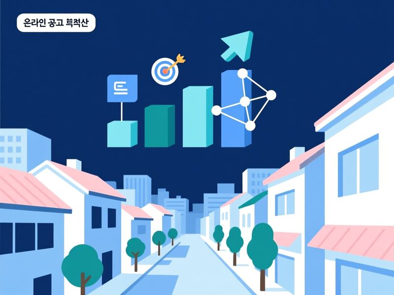 중앙동 홈페이지 광고 운영 사례