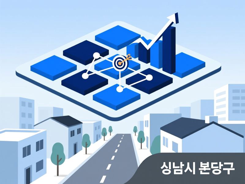 야탑동 홈페이지 광고 운영 사례