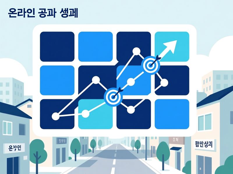 은행동 홈페이지 광고 운영 사례