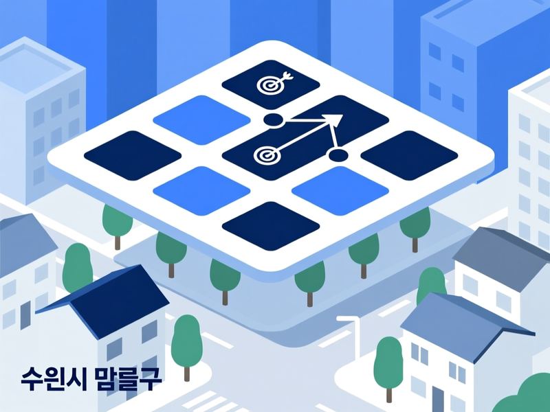팔달로2가 홈페이지 광고 운영 사례