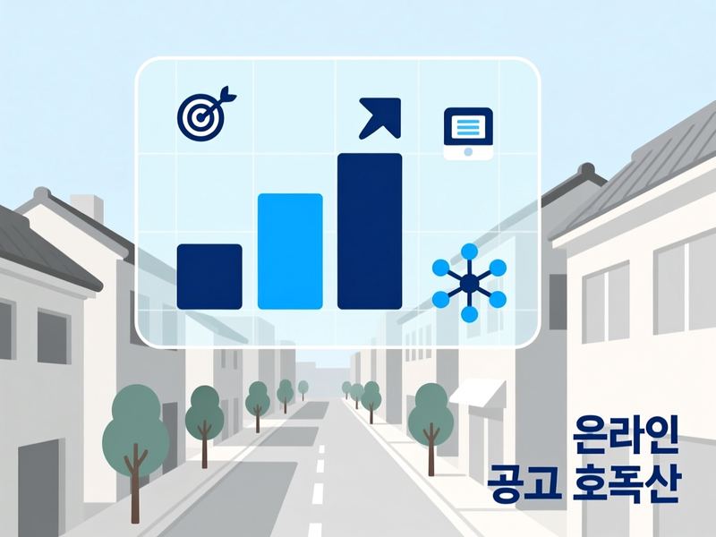 금광면 홈페이지 광고 운영 사례