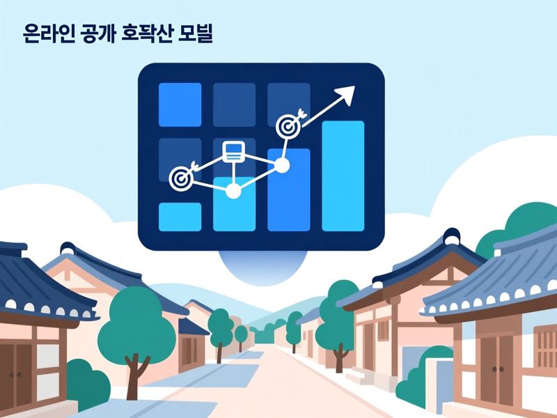 강상면 홈페이지 광고 운영 사례