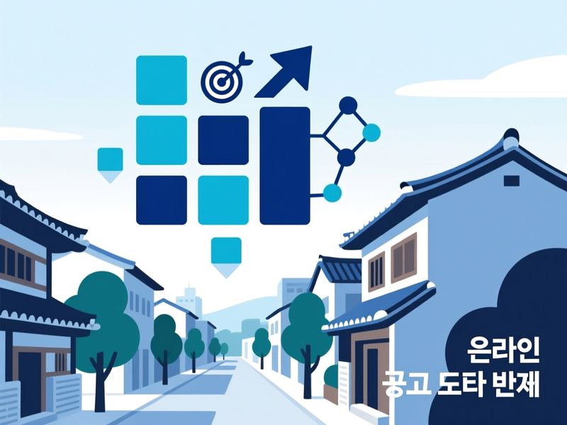 관인면 홈페이지 광고 운영 사례