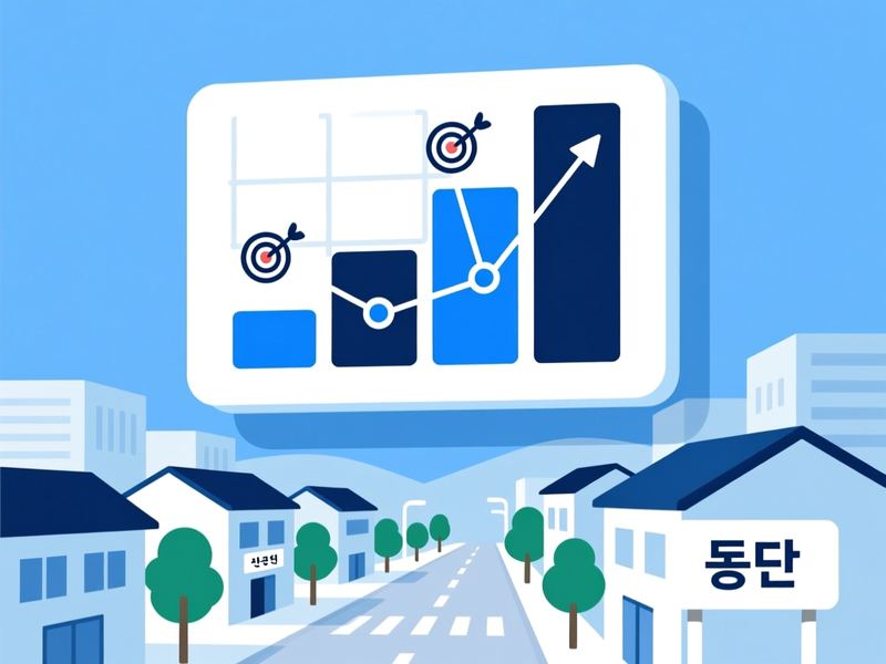 능동 홈페이지 광고 운영 사례