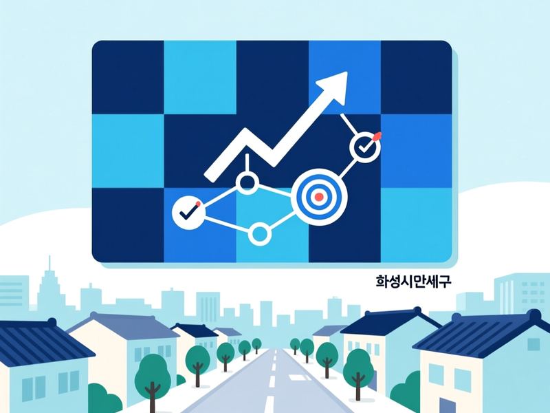 우정읍 홈페이지 광고 운영 사례