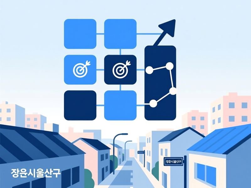 사파동 홈페이지 광고 운영 사례