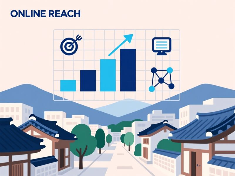 고전면 홈페이지 광고 운영 사례