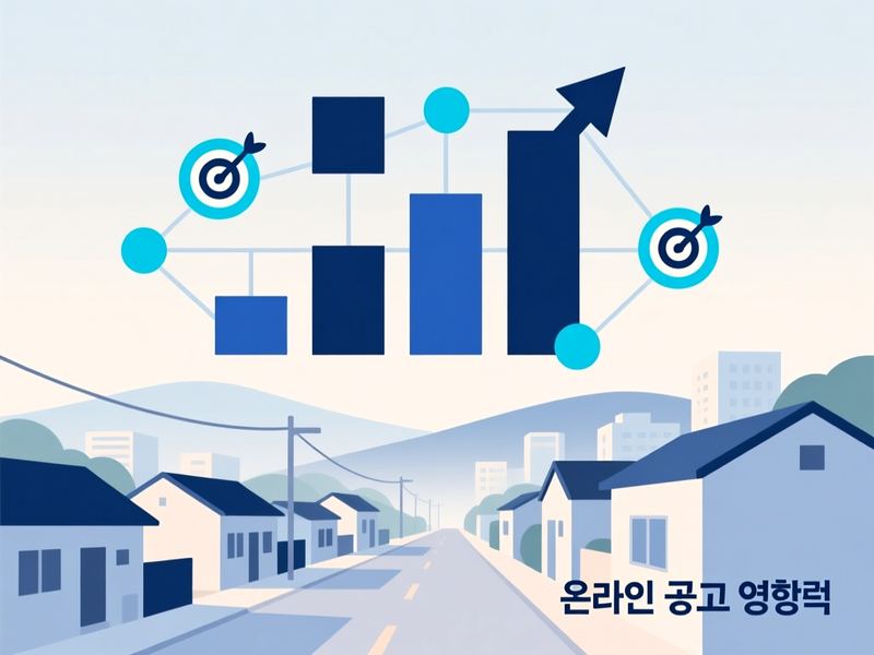 청덕면 홈페이지 광고 운영 사례