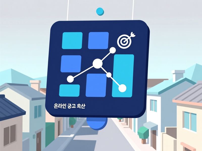 남산면 홈페이지 광고 운영 사례