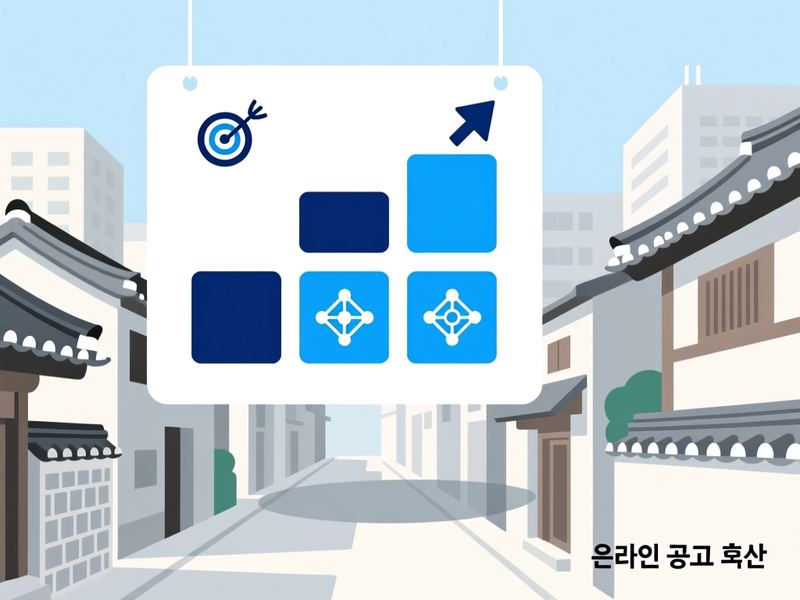 문무대왕면 홈페이지 광고 운영 사례