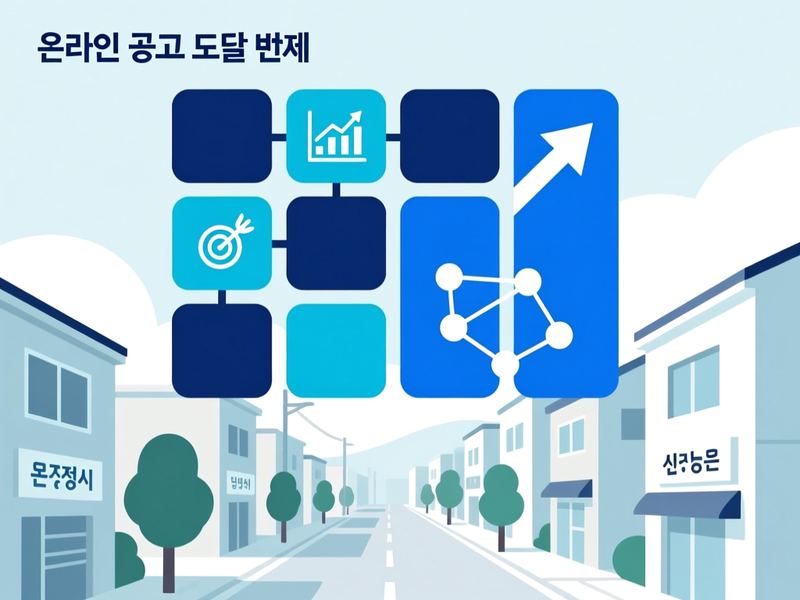 산양면 홈페이지 광고 운영 사례