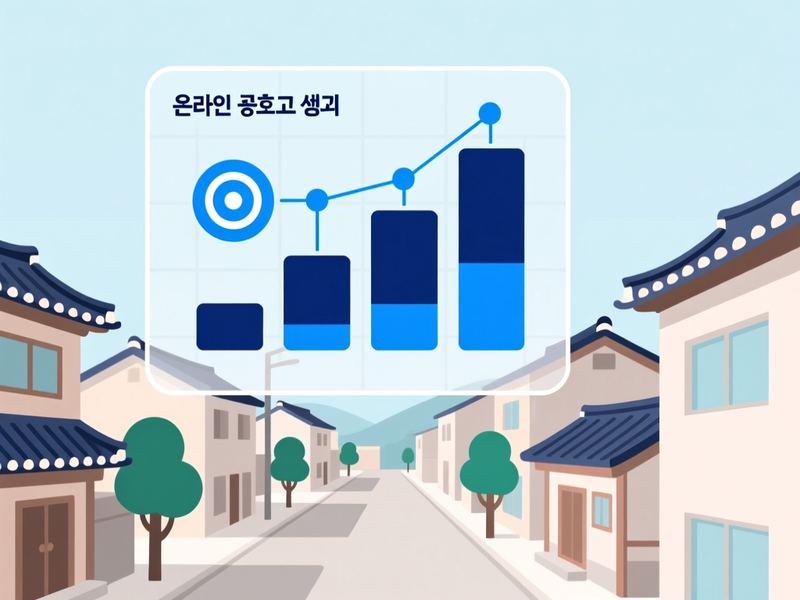 명호면 홈페이지 광고 운영 사례