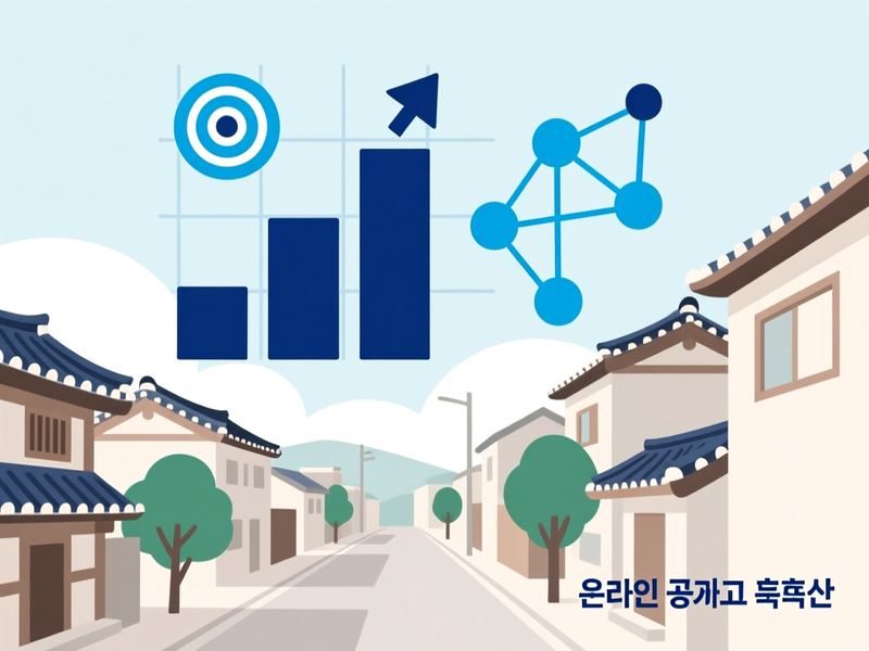 재산면 홈페이지 광고 운영 사례
