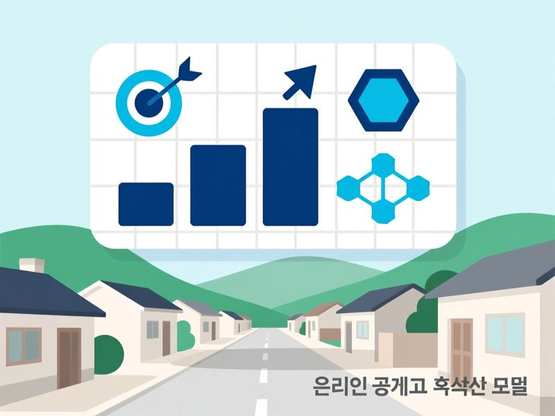 다인면 홈페이지 광고 운영 사례