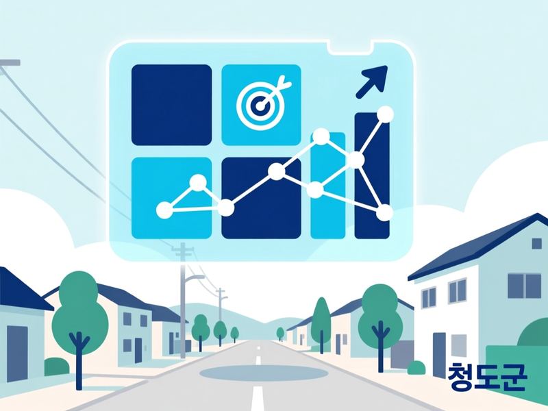 금천면 홈페이지 광고 운영 사례