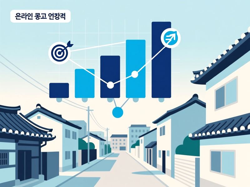 기산면 홈페이지 광고 운영 사례