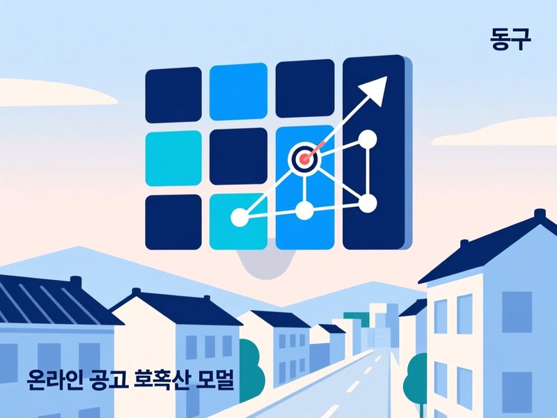 충장로4가 홈페이지 광고 운영 사례