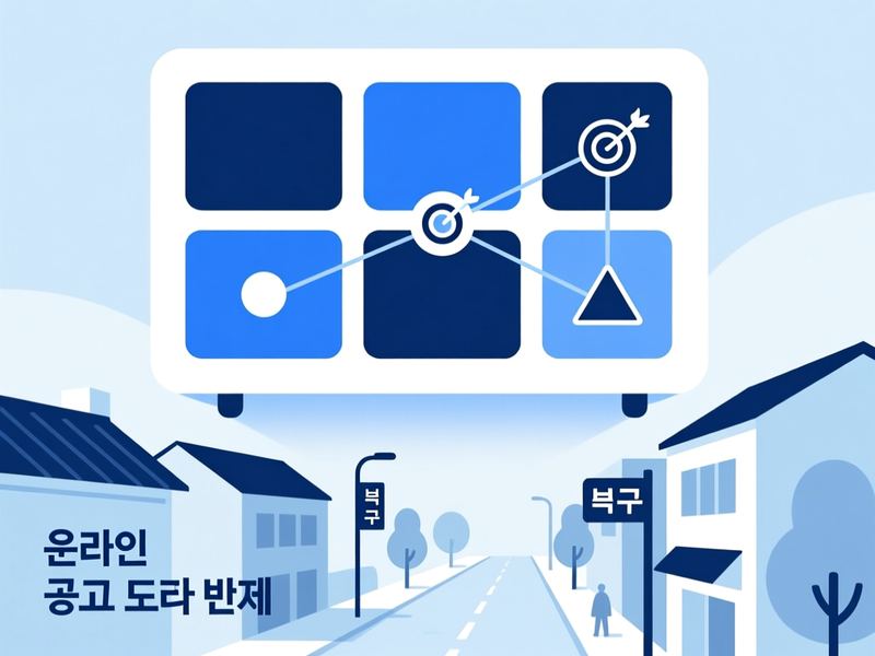 조야동 홈페이지 광고 운영 사례