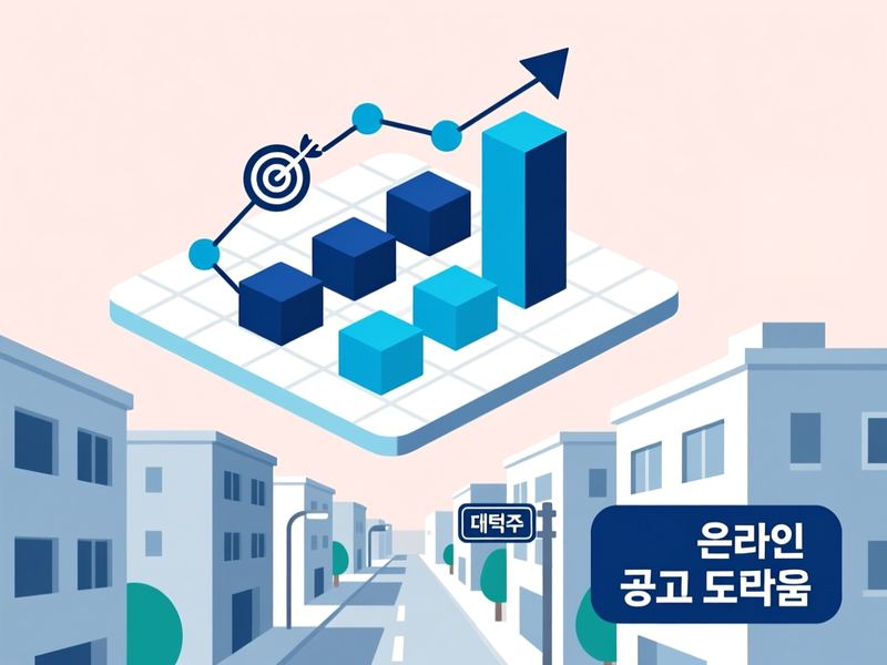 장동 홈페이지 광고 운영 사례