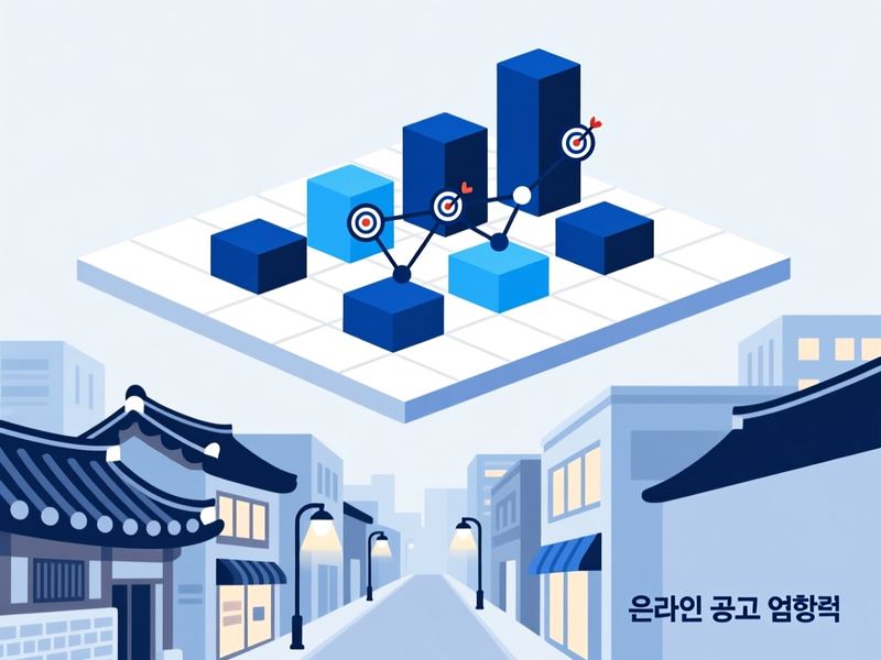 신교동 홈페이지 광고 운영 사례