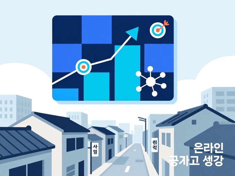 유동 홈페이지 광고 운영 사례