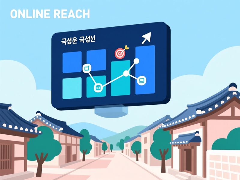 오곡면 홈페이지 광고 운영 사례