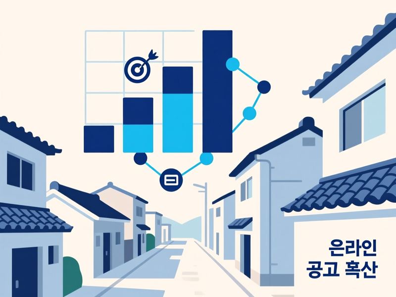 봉황면 홈페이지 광고 운영 사례