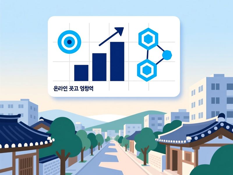 노동면 홈페이지 광고 운영 사례