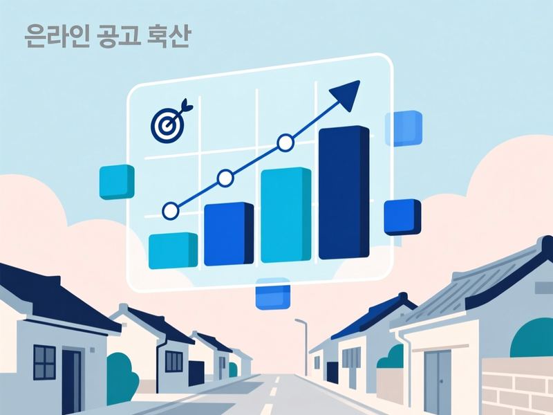 미력면 홈페이지 광고 운영 사례