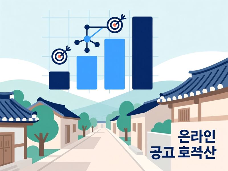 회천면 홈페이지 광고 운영 사례