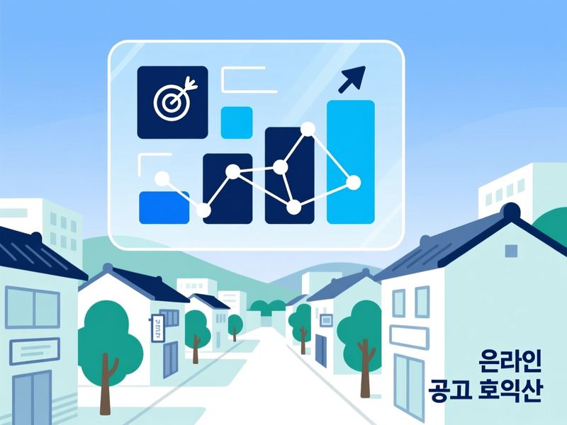이양면 홈페이지 광고 운영 사례
