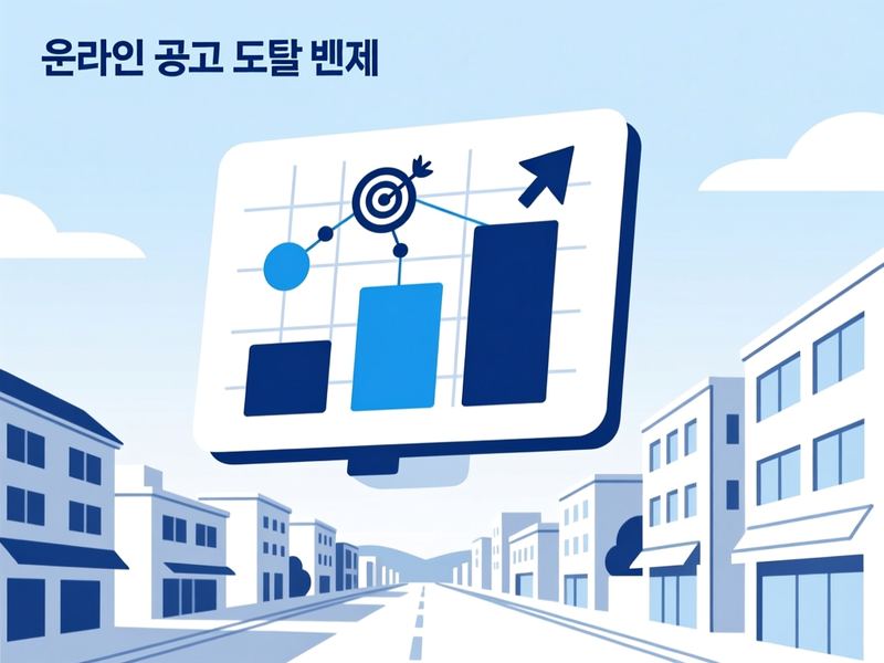 주산면 홈페이지 광고 운영 사례
