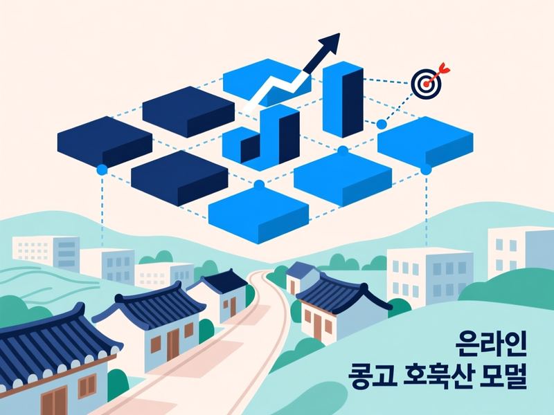 군북면 홈페이지 광고 운영 사례