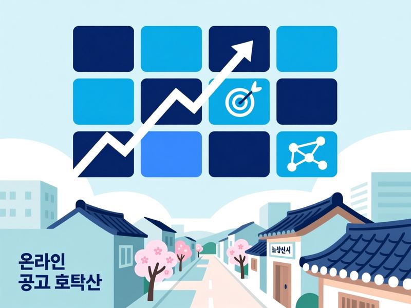 화지동 홈페이지 광고 운영 사례