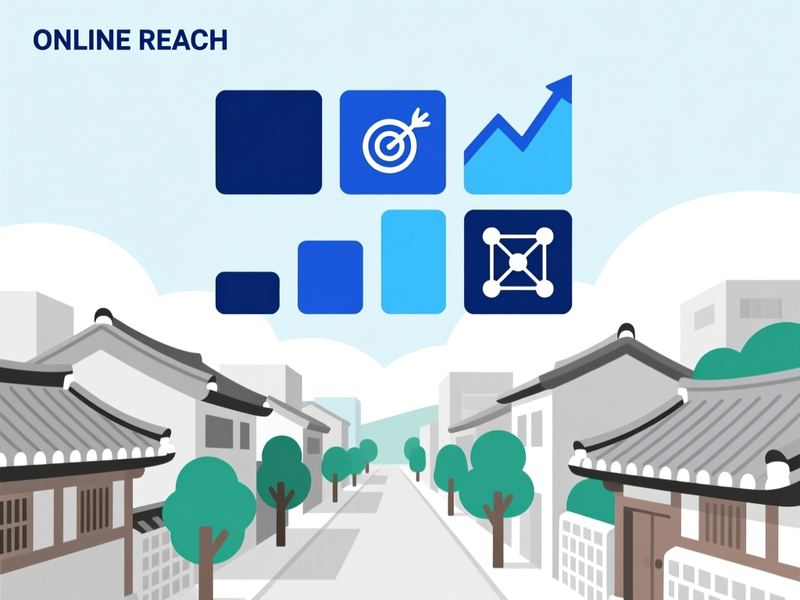 초촌면 홈페이지 광고 운영 사례