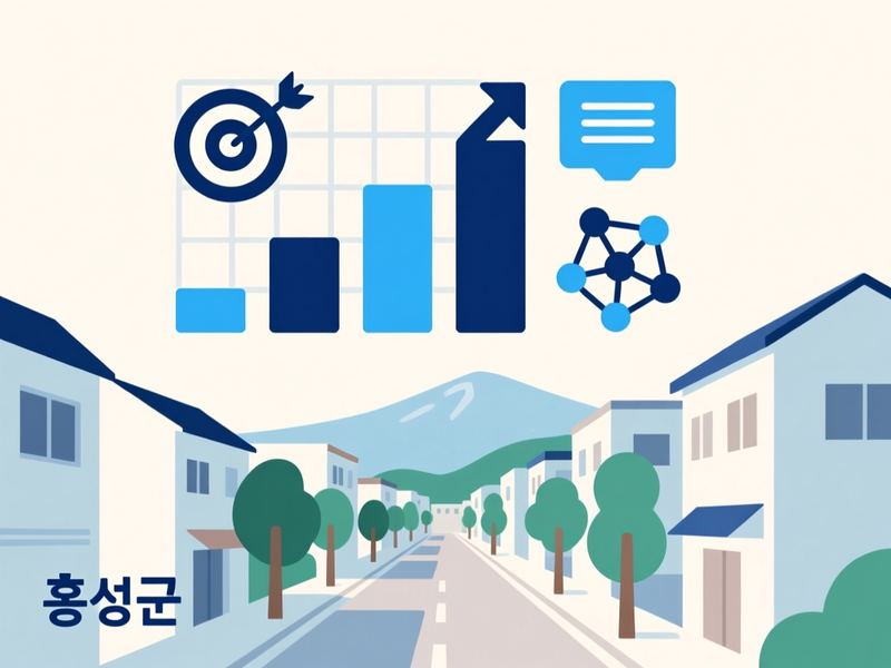 홍동면 홈페이지 광고 운영 사례