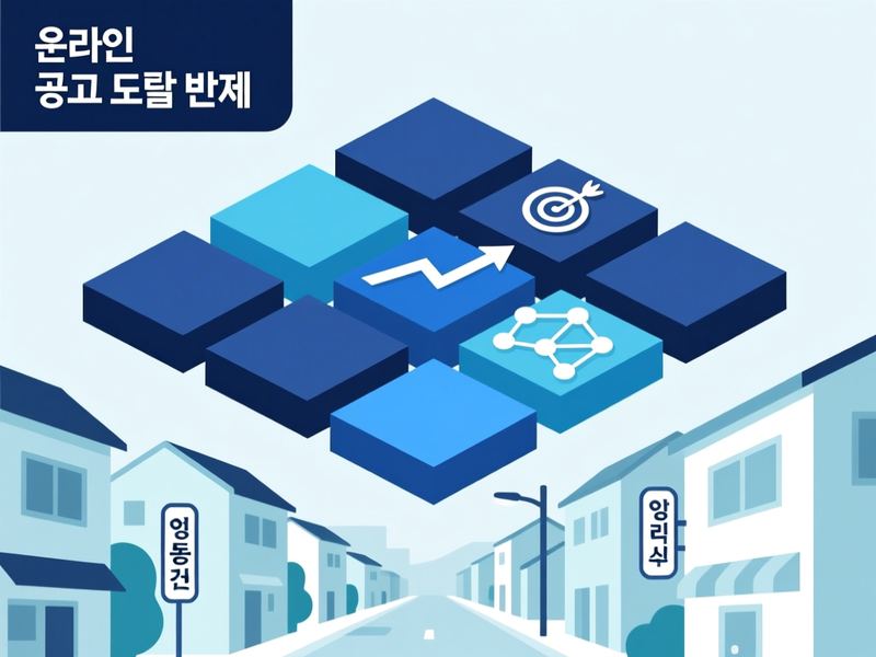 상촌면 홈페이지 광고 운영 사례