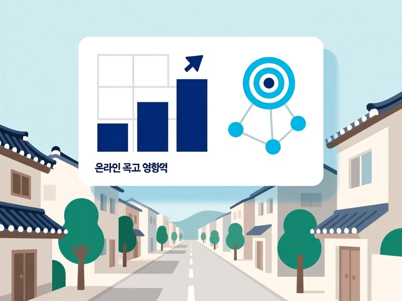 옥천읍 홈페이지 광고 운영 사례