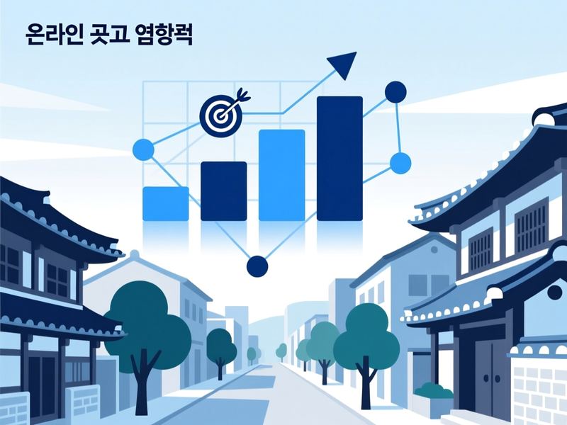 금성면 홈페이지 광고 운영 사례