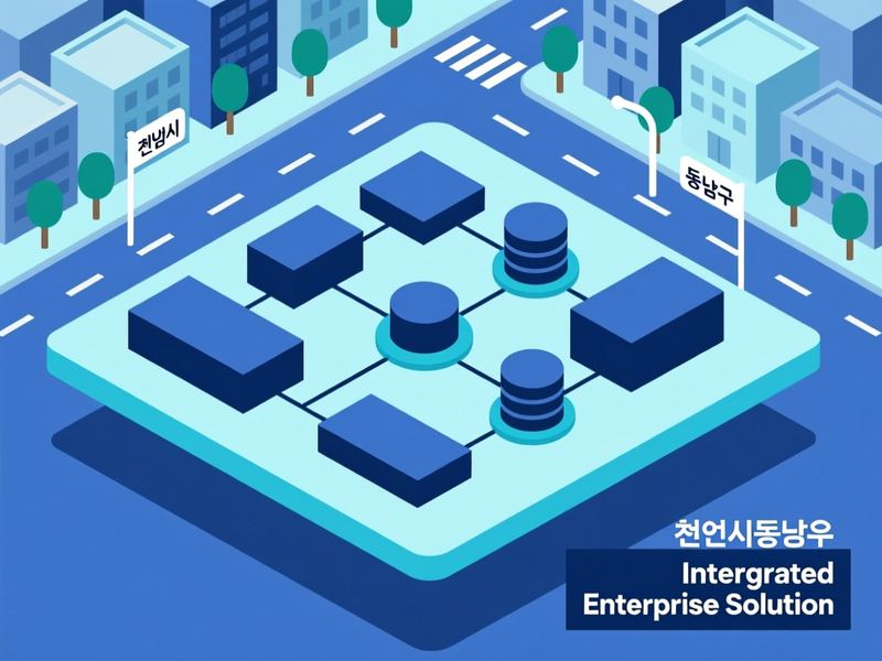 신방동 솔루션 제작 운영 사례