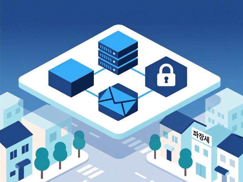 문산읍 웹메일 솔루션 운영 사례