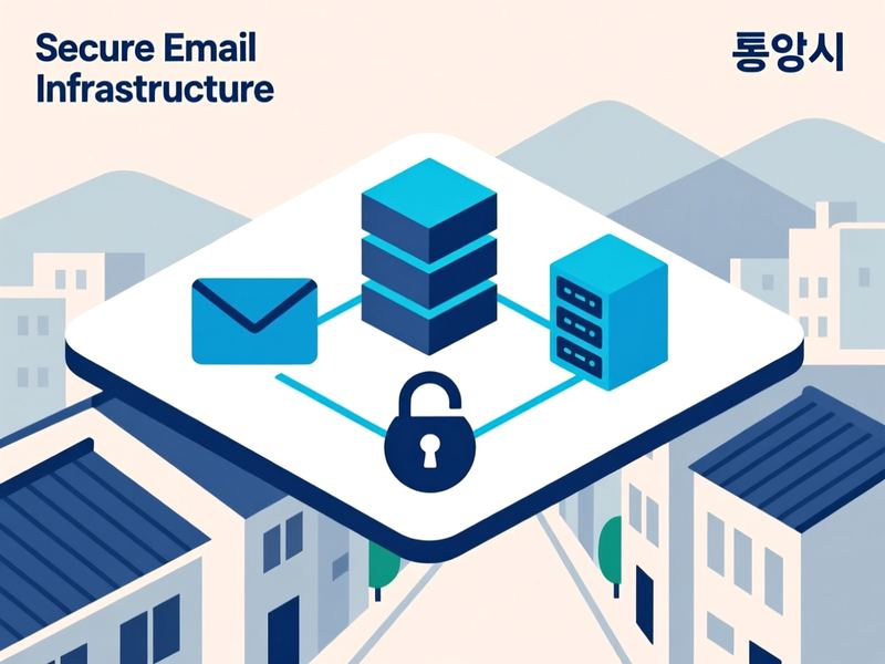 욕지면 웹메일 솔루션 운영 사례