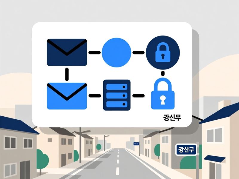 명도동 웹메일 솔루션 운영 사례