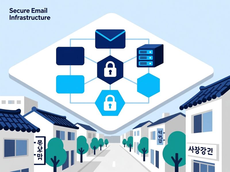 해안동1가 웹메일 솔루션 운영 사례