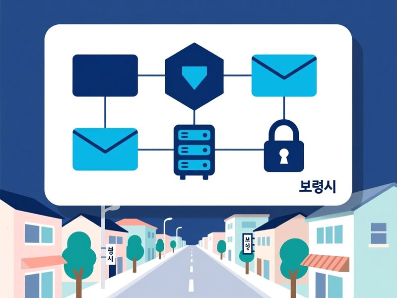 주교면 웹메일 솔루션 운영 사례