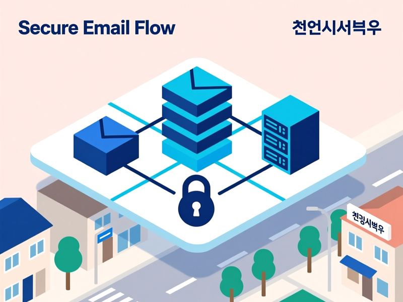 업성동 웹메일 솔루션 운영 사례